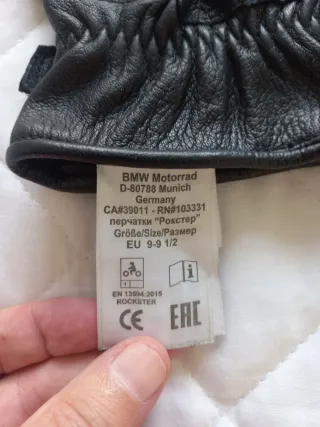 Guantes Moto BMW Negros