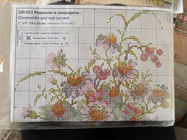 Kit punto de cruz Chudesnaya Igla 100-012