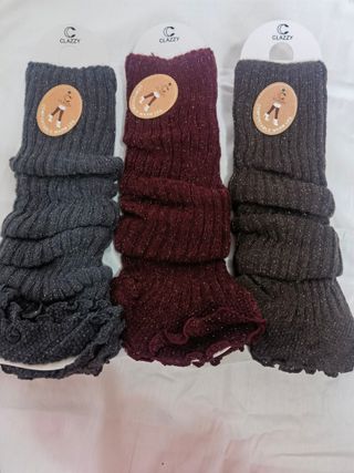 3 Pares Calentadores Lana Mujer Clazzy