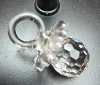 Figura Chupete Bebé Cristal Swarovski