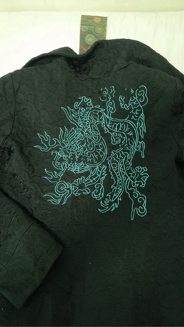 Chaqueta Desigual Negra Multicolor