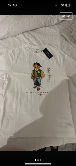Camiseta Polo Ralph Lauren Oso XL
