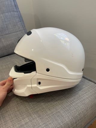 Casco Scorpion Exo Combat Blanco