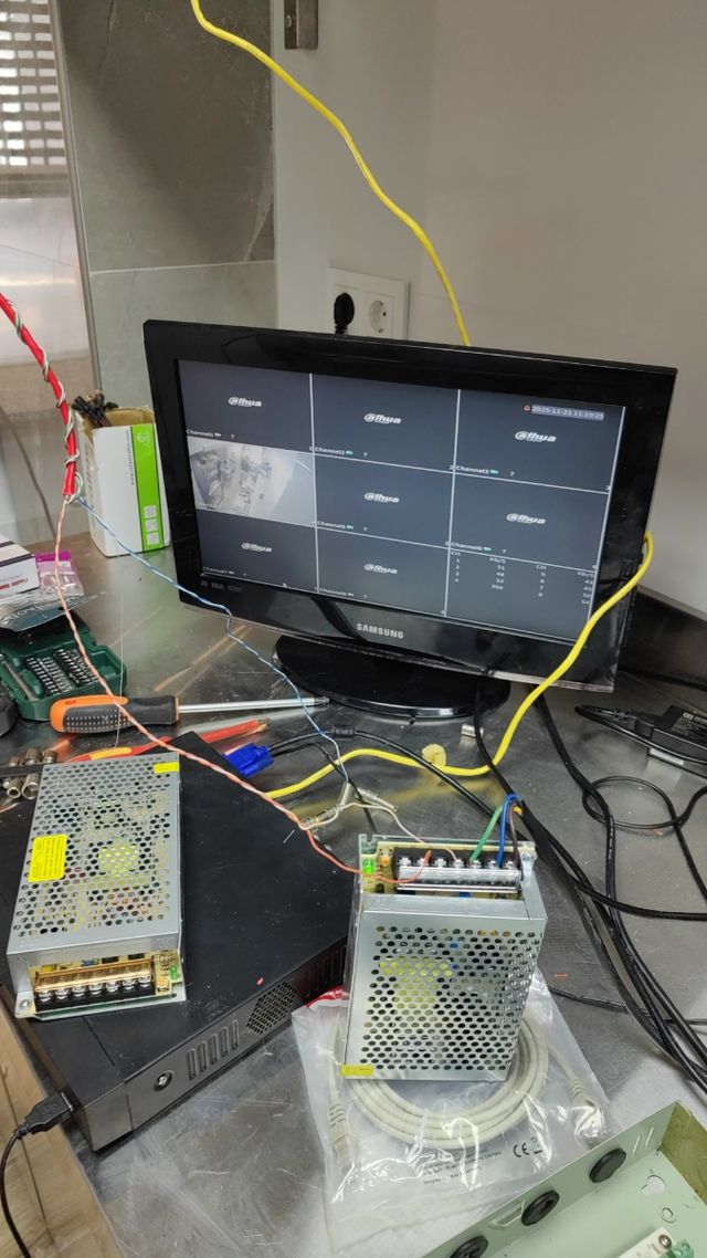 Installazione di telecamere di sicurezza