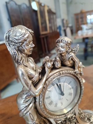 Reloj de mesa Venus y Cupido