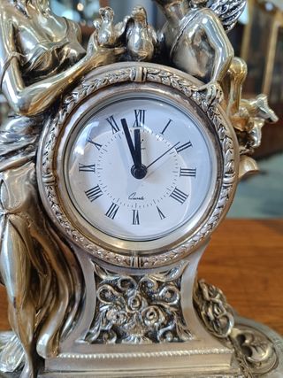 Reloj de mesa Venus y Cupido