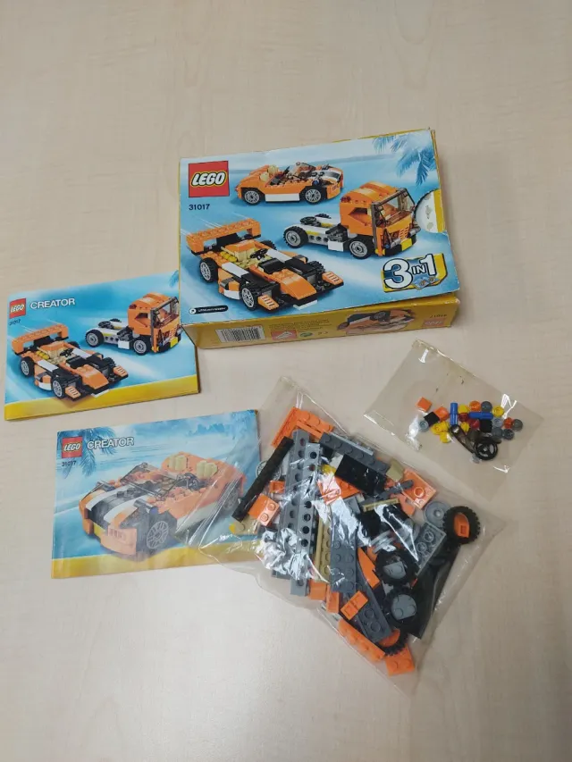 Lego 31017 Creator Sunset Speeder 3 en 1 completo