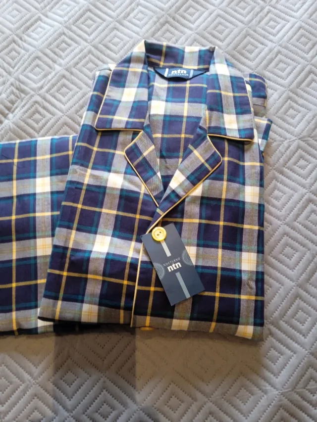 Pijama NTN cuadros hombre