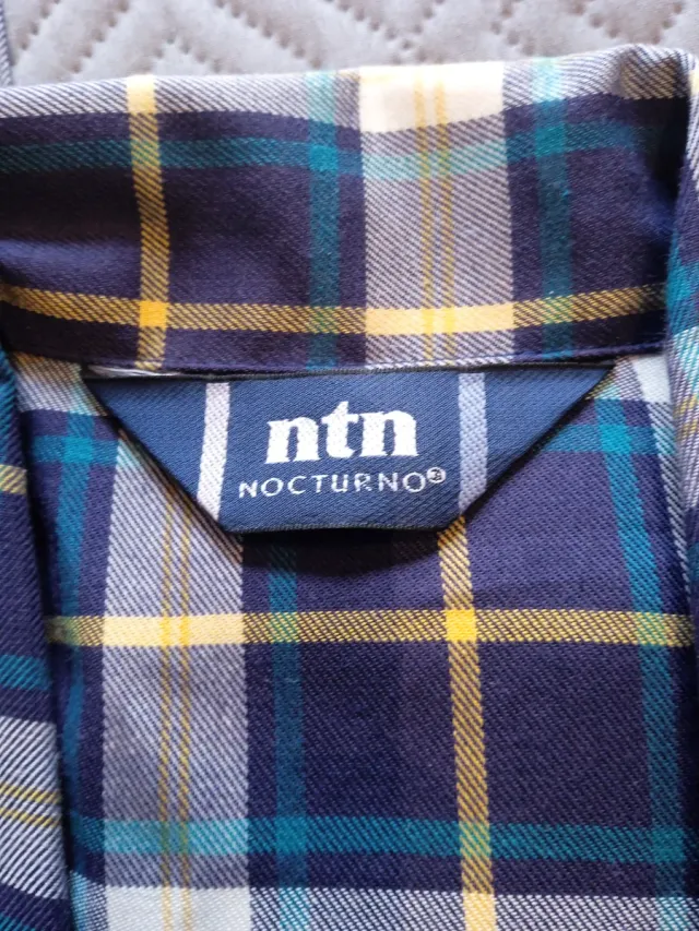 Pijama NTN cuadros hombre