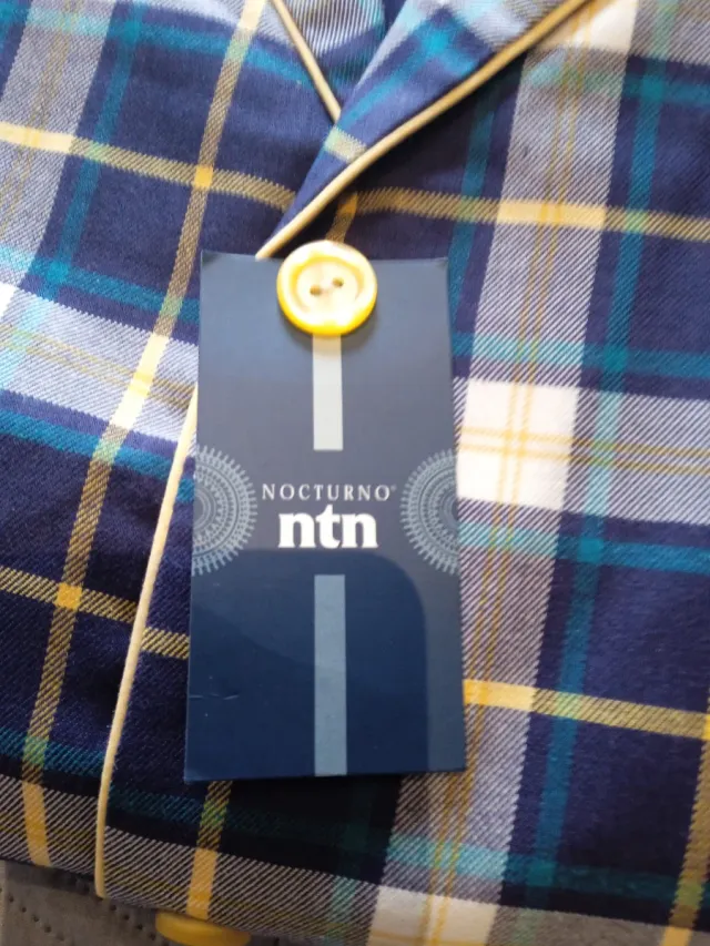 Pijama NTN cuadros hombre