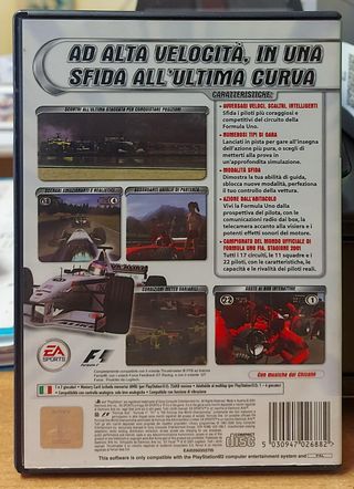 F1 2001 PS2 Edizione Italiana Completa
