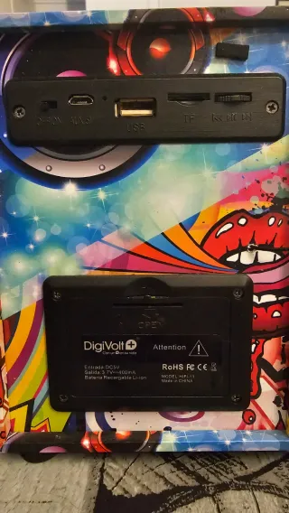 Altavoz DigiVolt Bluetooth USB TF