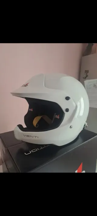 Equipación Sparco Rally FIA casco stilo Venti hans