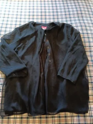 Sobrecamisa Negra 66% viscosa