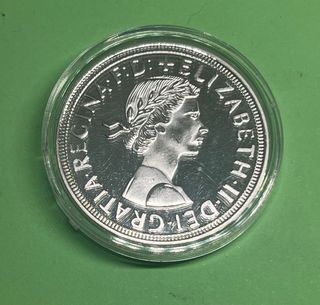 Moneda Isabel II Plata 1959