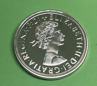 Moneda Isabel II Plata 1959