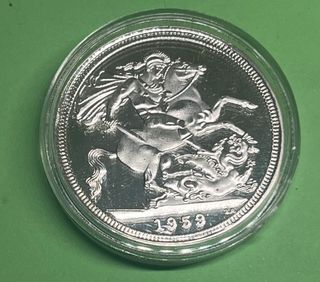 Moneda Isabel II Plata 1959