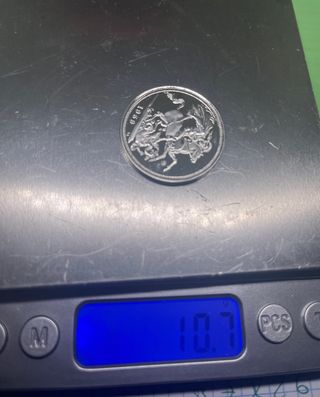 Moneda Isabel II Plata 1959