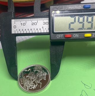 Moneda Isabel II Plata 1959