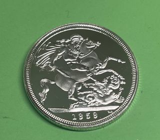 Moneda Isabel II Plata 1959