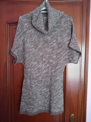 Jersey de lana cuello alto