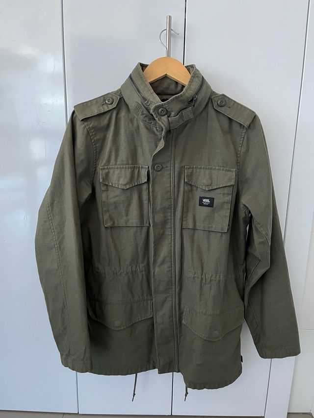 Parka Vans verde oliva
