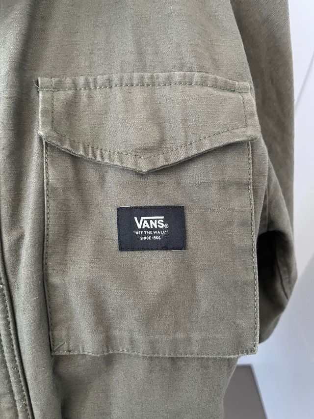 Parka Vans verde oliva