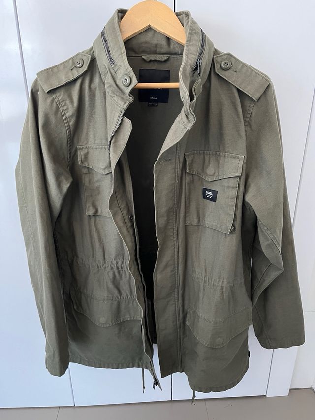 Parka Vans verde oliva