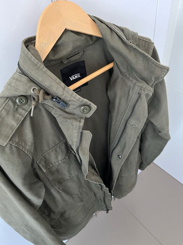 Parka Vans verde oliva