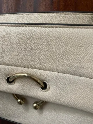 Bolso Beige y Dorado