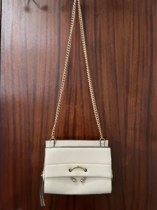 Bolso Beige y Dorado