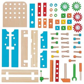 Banco de herramientas Montessori 57 piezas