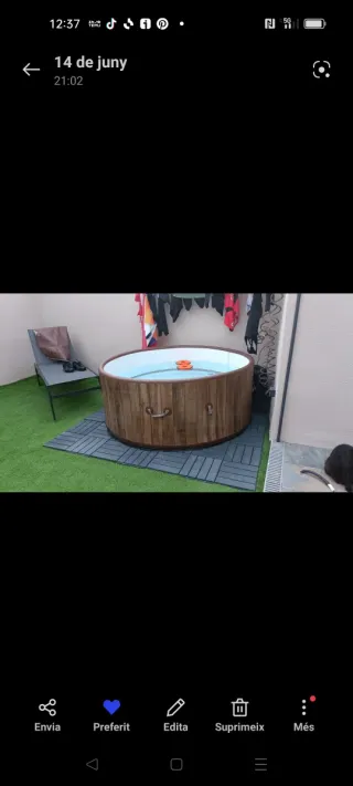 Spa Piscina Esterna Semirigida per 6 Persone