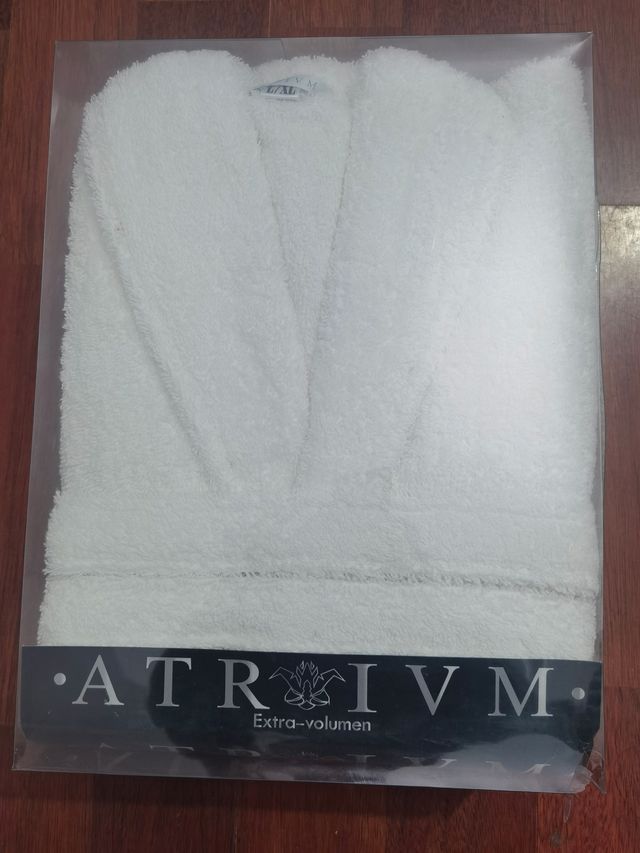 Albornoz Adulto rizo king 100%algodon 500 Gr/m²