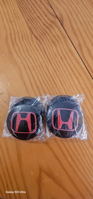 Tapas Logo Honda para Llantas (4uds)