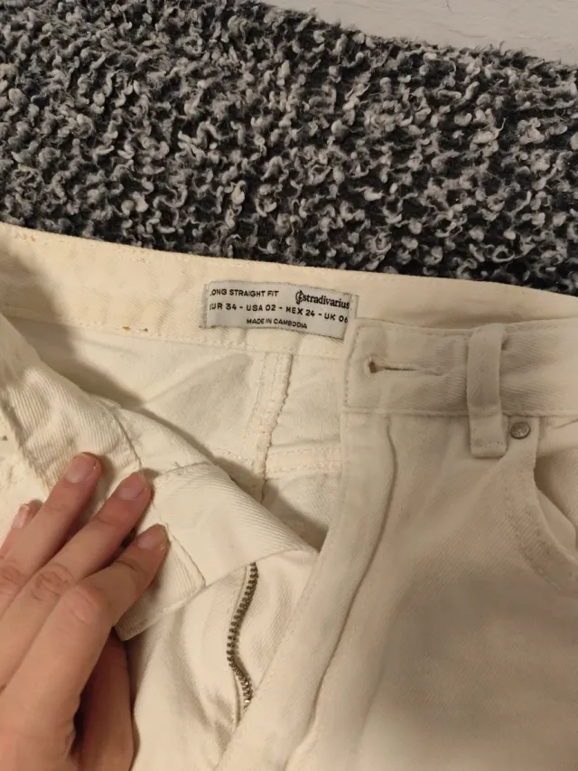 Pantalones Stradivarius Beige Talla 38