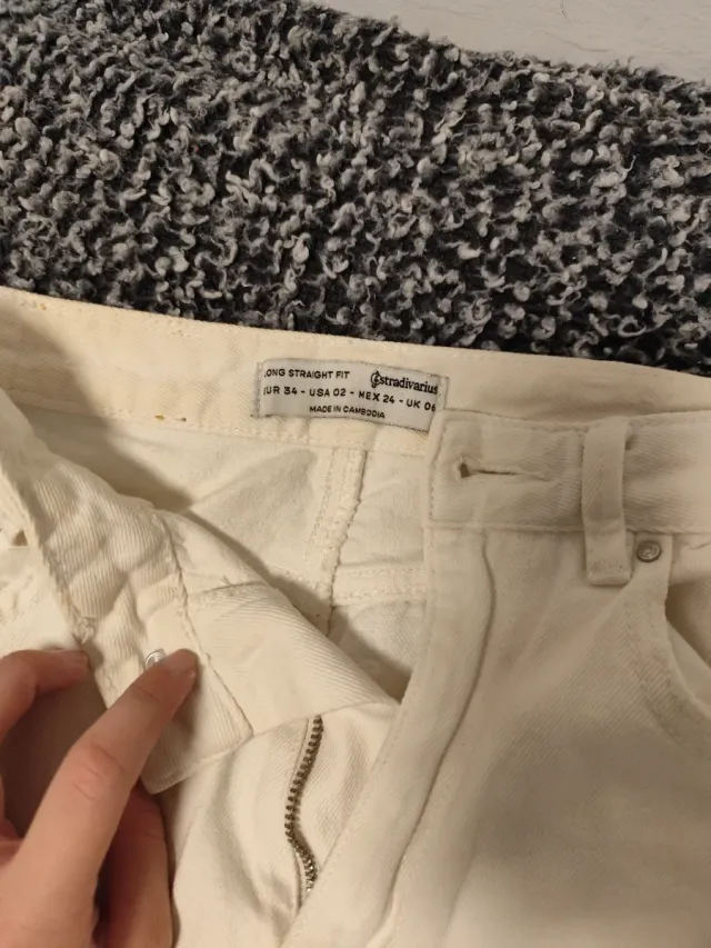 Pantalones Stradivarius Beige Talla 38