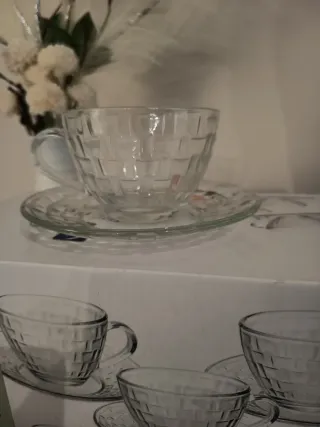 Conjunto 12 Chávenas de Chá Kimglass