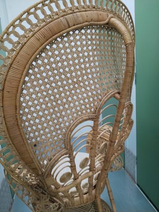 Silla Peacock Mimbre Maison du Monde