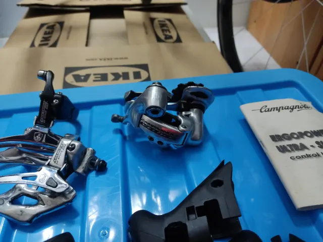 Despiece Campagnolo Manetas y Desviadores