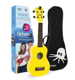 Ukelele Soprano Octopus Amarillo