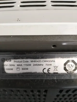 Microondas LG EasyClean