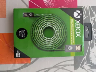 Cable LED Micro USB a USB Mando Xbox/PC/Carga, etc