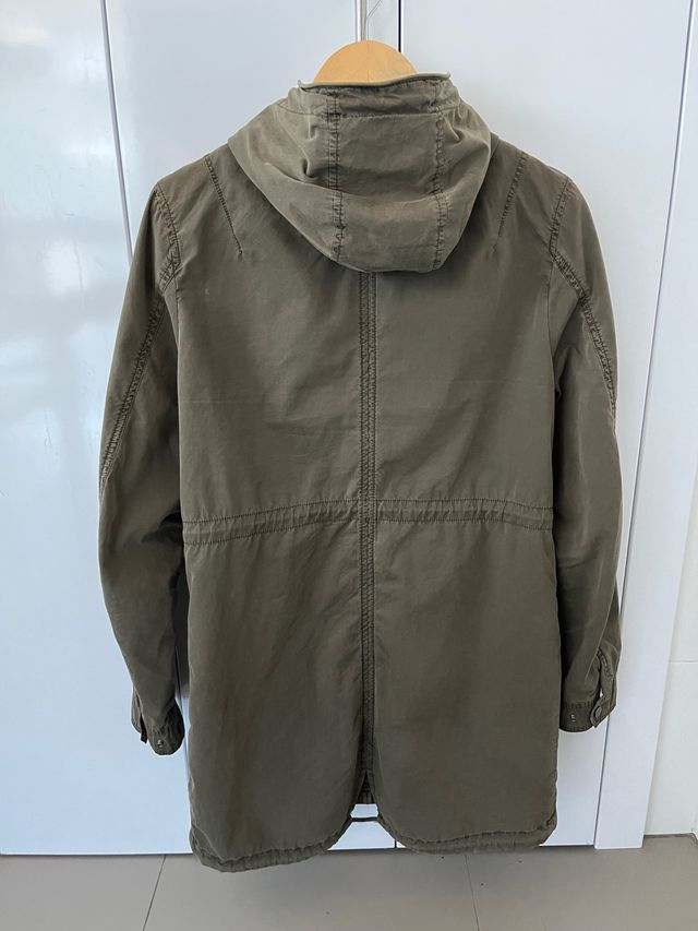Parka verde oliva Scalpers