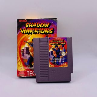 VIDEOJUEGO SHADOW WARRIORS NES CON CAJA