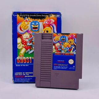 VIDEOJUEGO NES GHOST N GOBLINS CON CAJA