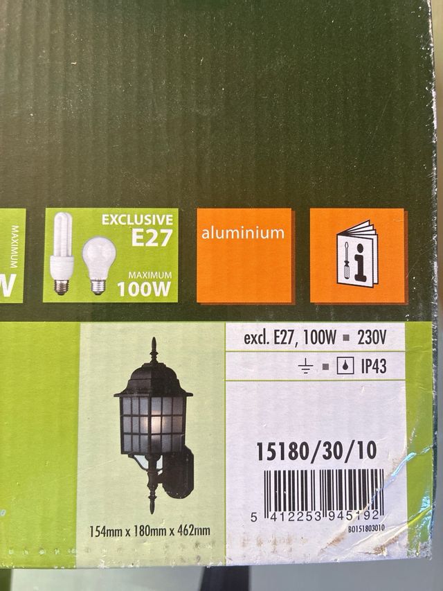 Lote de 10 farolas y farolillos nuevos