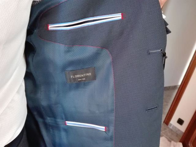 Traje azul de boda Florentino Talla 50