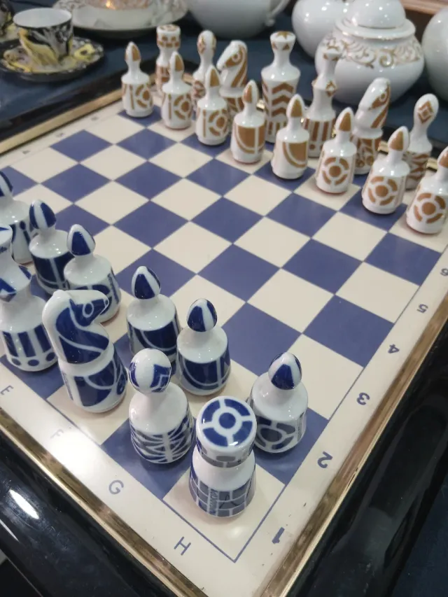 Ajedrez Cerámica Sargadelos