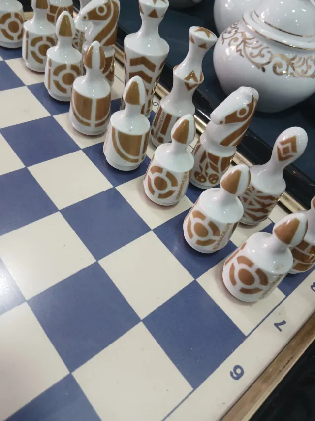 Ajedrez Cerámica Sargadelos